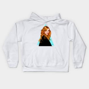 Cameron Diaz - An illustration by Paul Cemmick Kids Hoodie